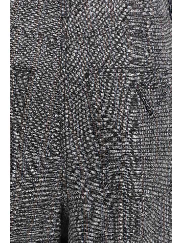 Mouliné wool Pants 3
