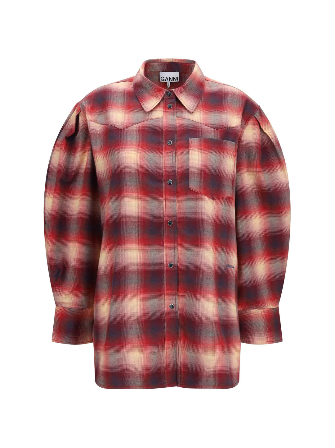 Cotton flannel check Shirt