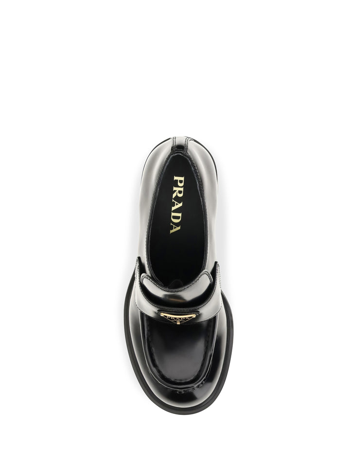 Leather heeled Loafers 4
