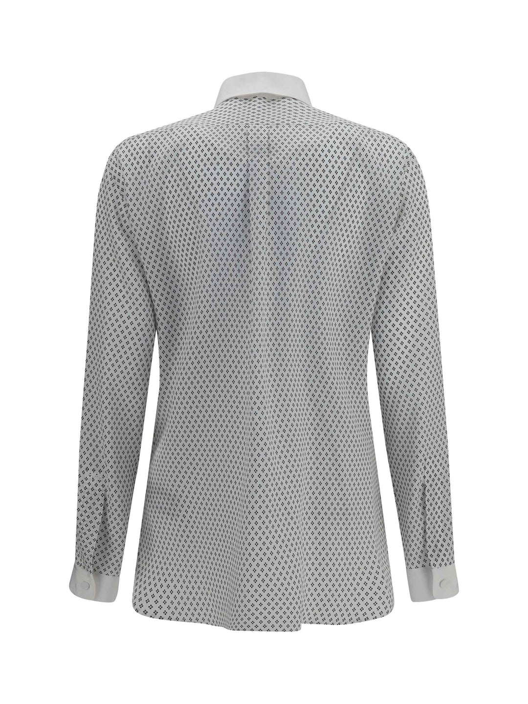 Diamond print silk crêpe de chine Shirt