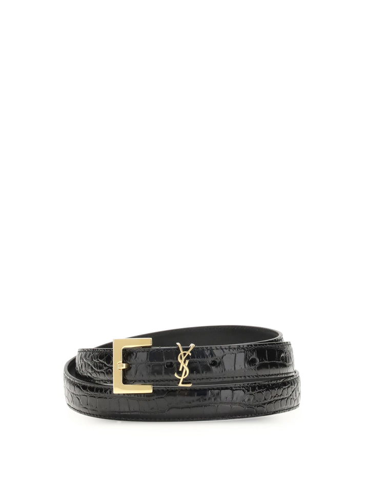 Crocodile-effect Cassandre Belt 1