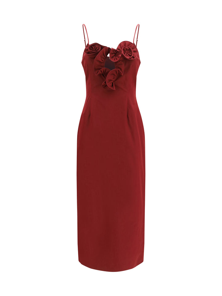 Flower detail midi Dress 1
