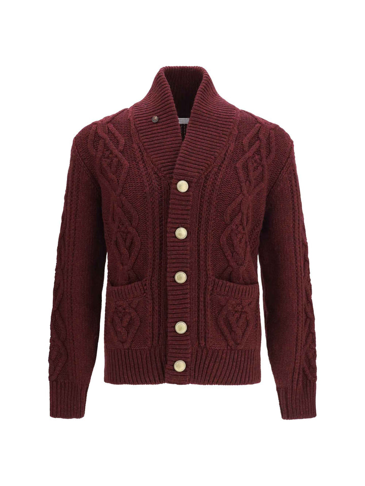 Cable-knit cashmere Cardigan