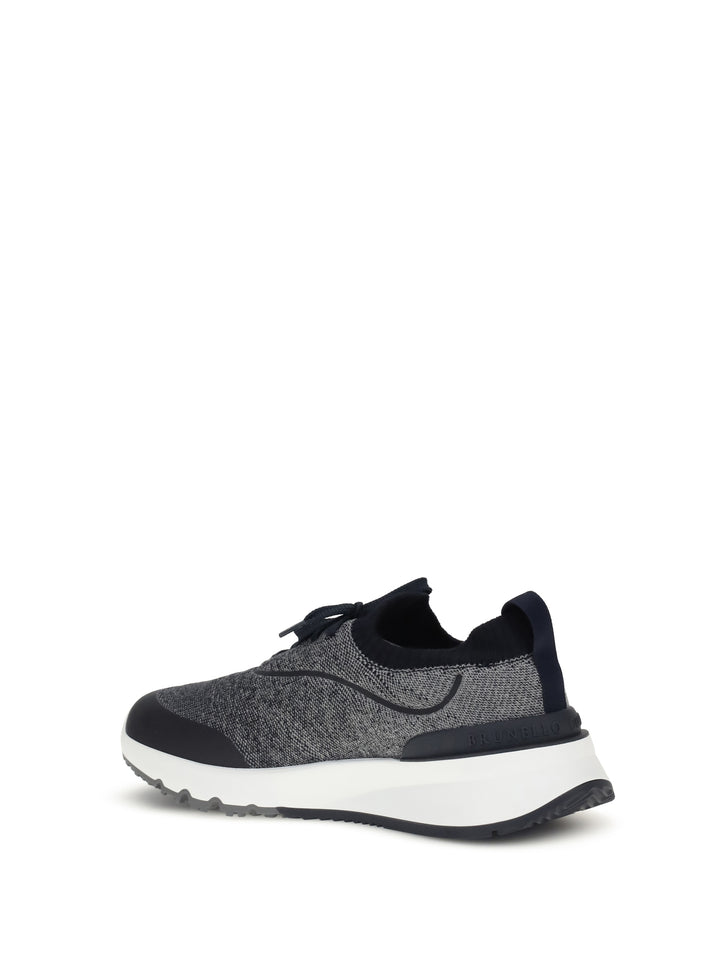 Techno cotton knit Sneakers runners 3