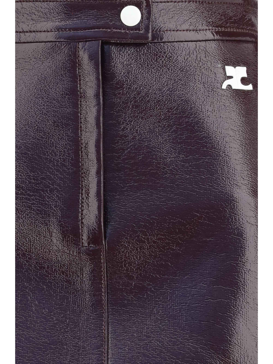 Vinyl mini Skirt