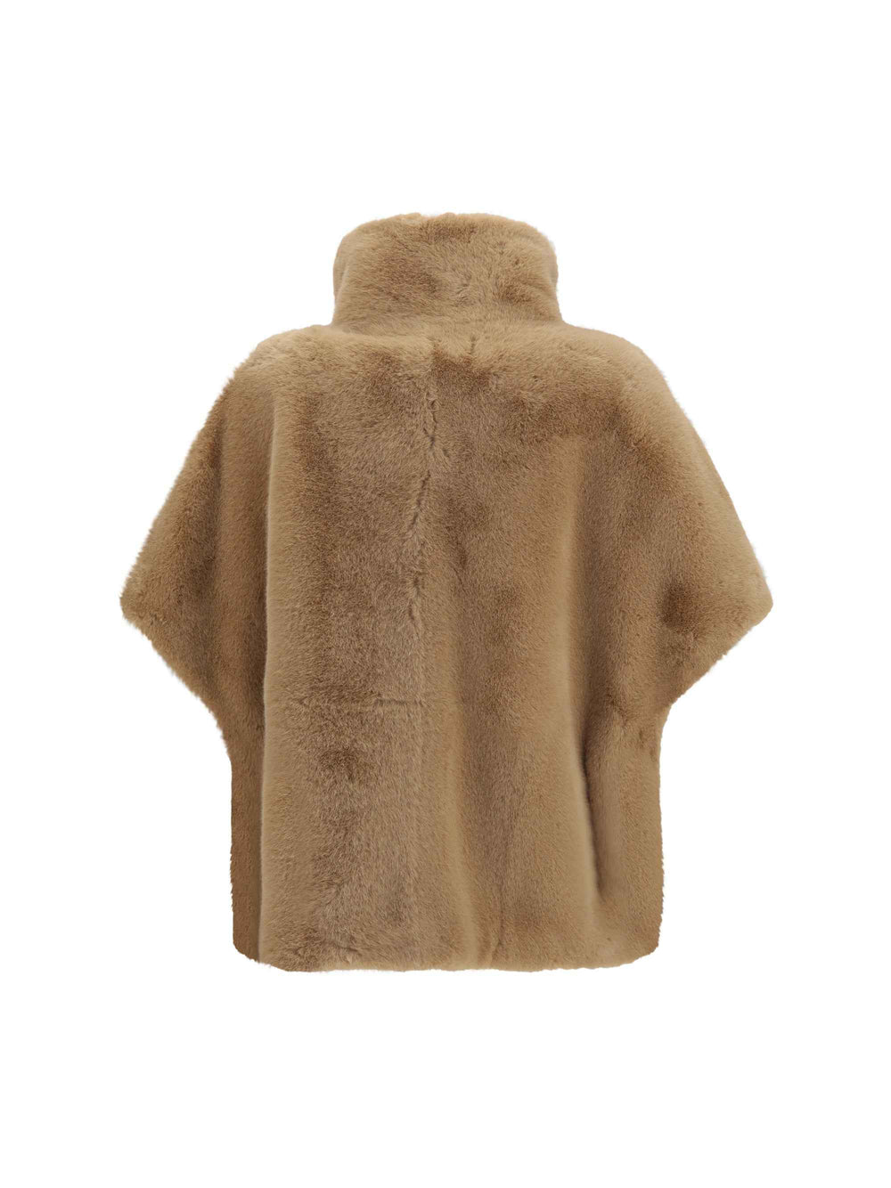 Faux fur Jacket with buckle