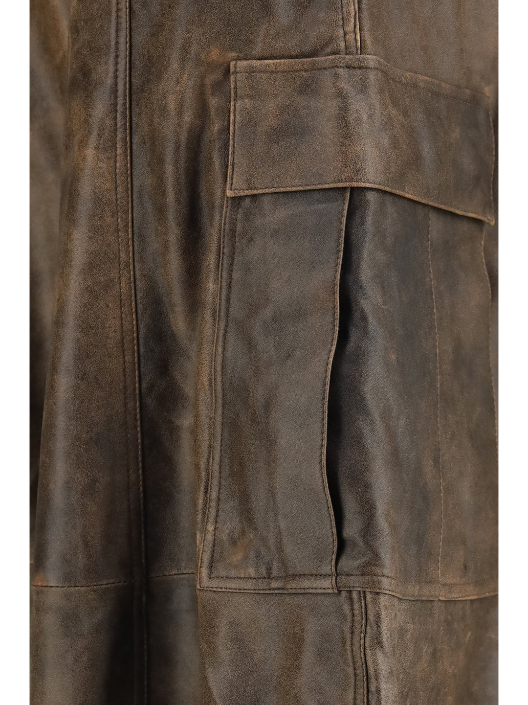 Leather Cargo Pants 3