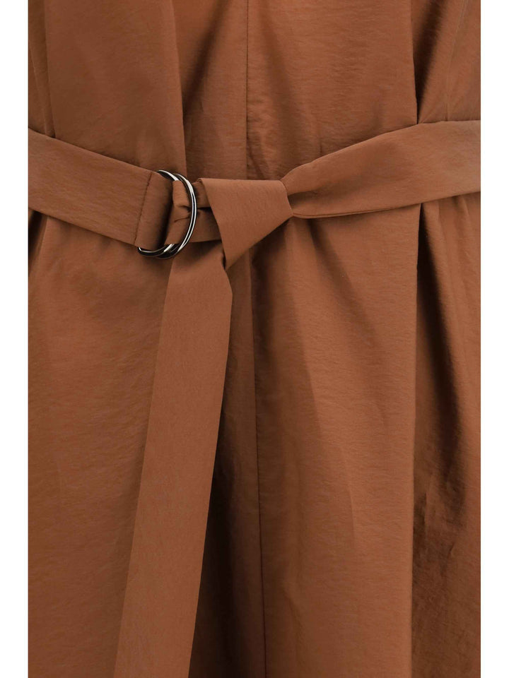 Cotton poplin Dress Precious Shoulder Detail