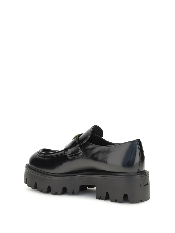 Brushed leather Loafers 3