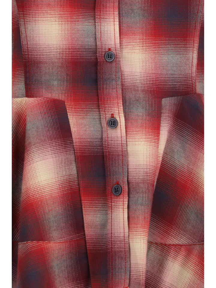 Peplum flannel Shirt 3