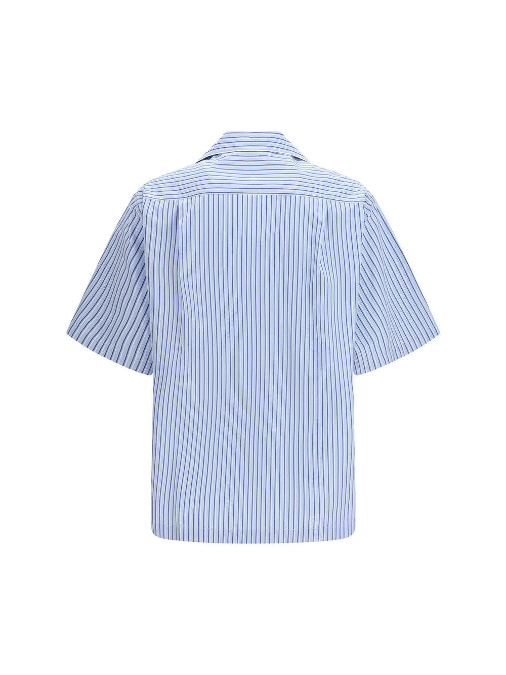 Striped poplin Hawaii Shirt 2
