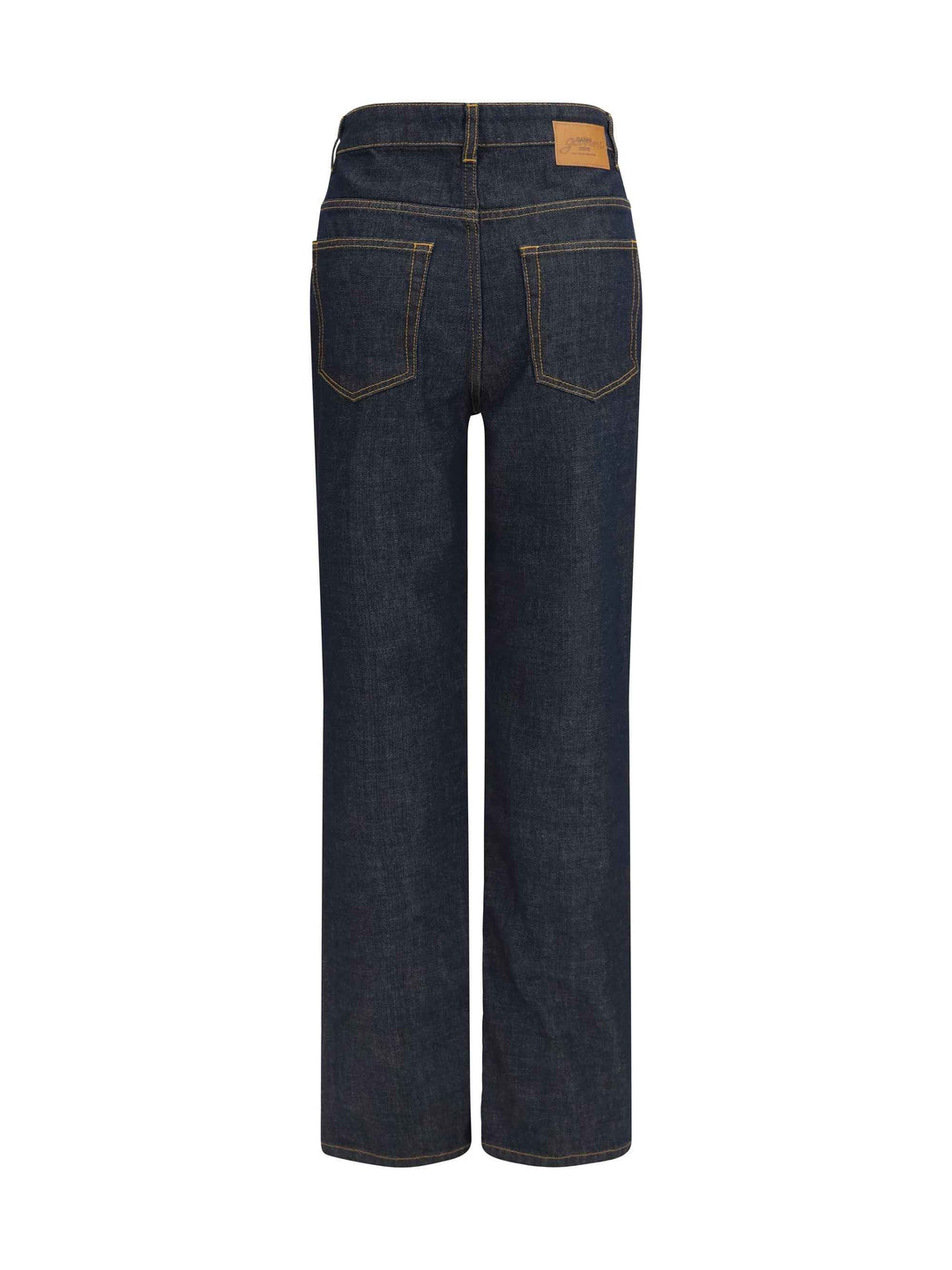 Slub Denim Fold Jeans