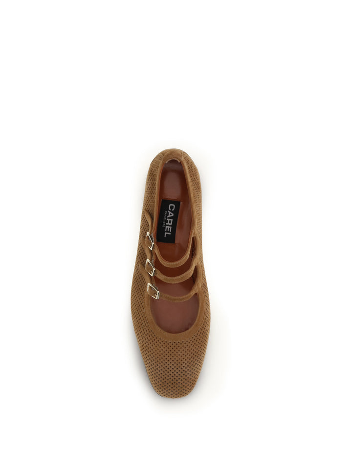 Ariana suede Ballerinas 4