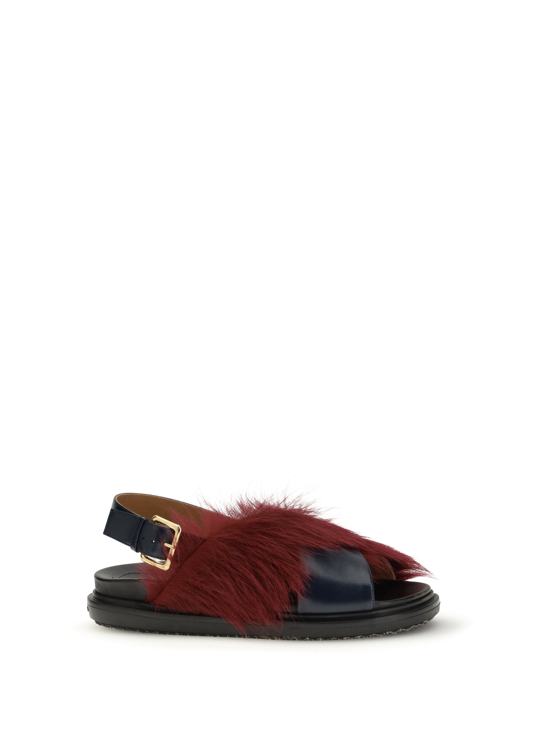 Fur-lined Fussbett Sandals 1