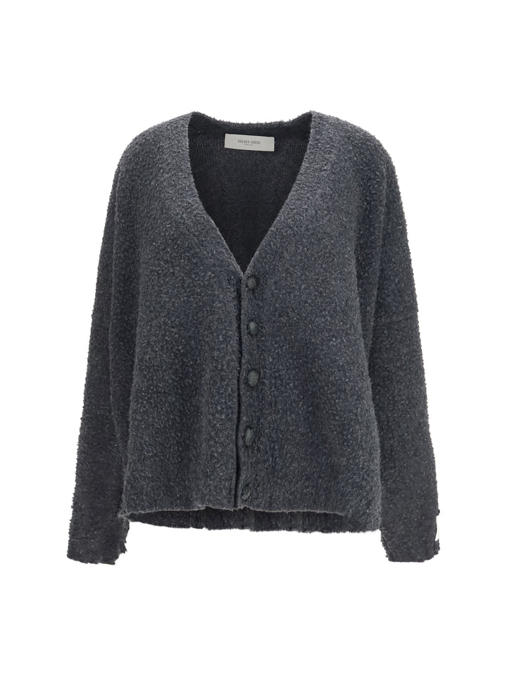 Casentino-effect wool Cardigan 1
