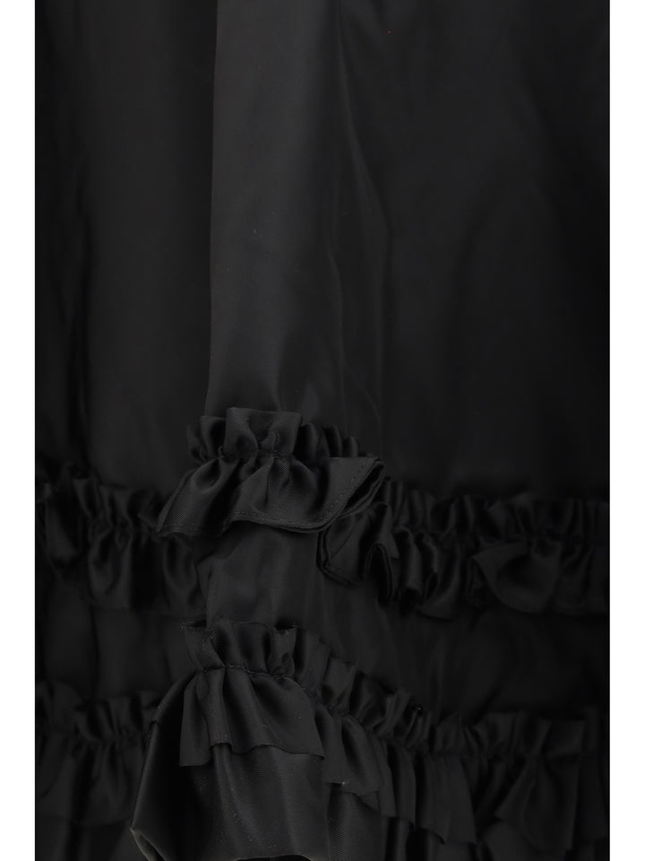 Duchesse Nylon Mini Frill Skirt 3