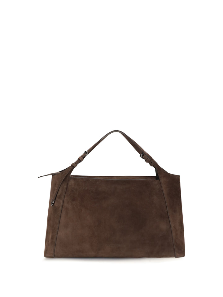 Sartorial suede Shoulder Bag 1
