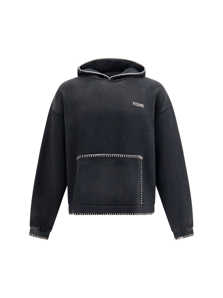 Hoodie with stitch details 1