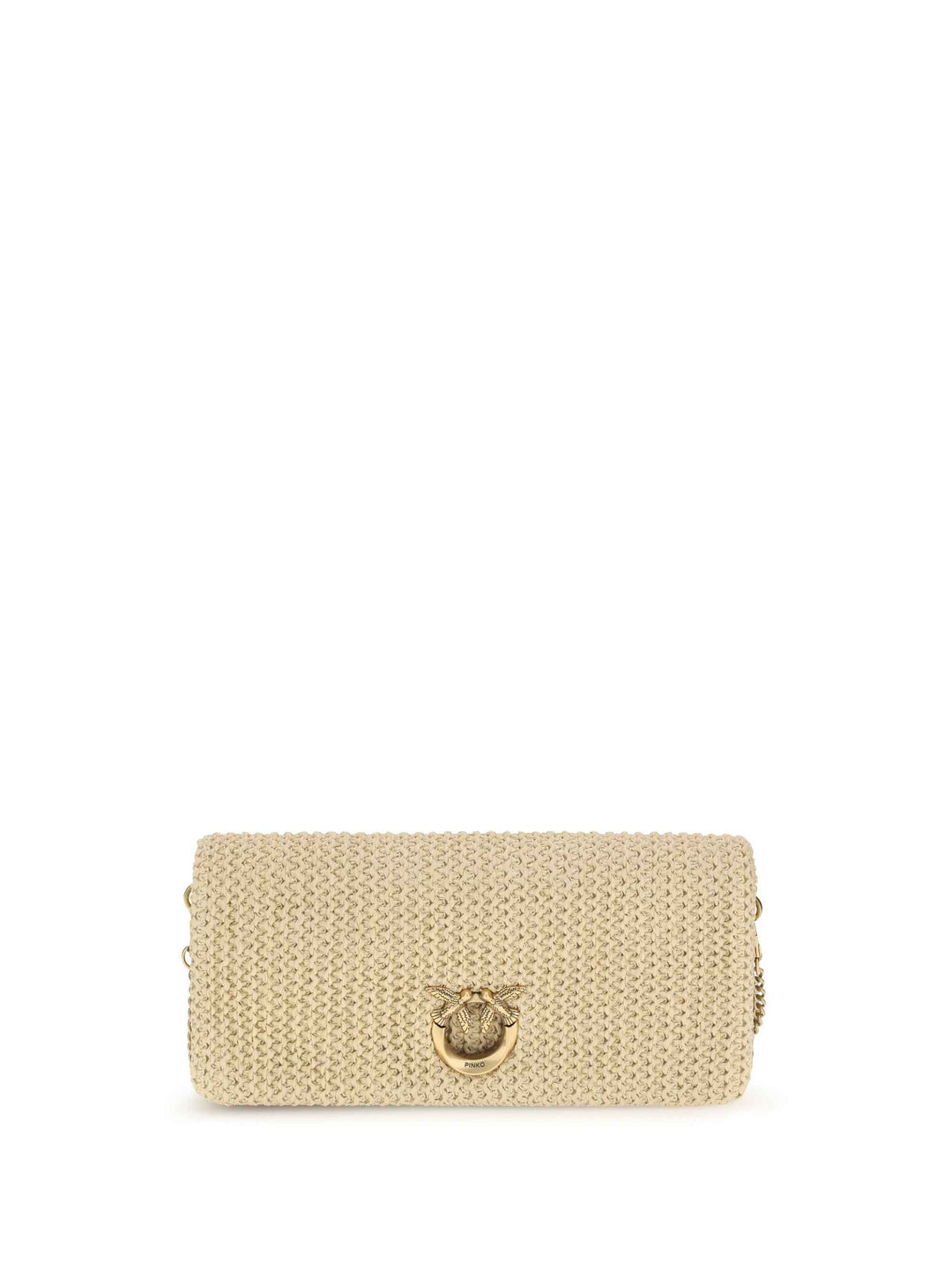 Love Bag Click Soft Horizontal Classic in raffia