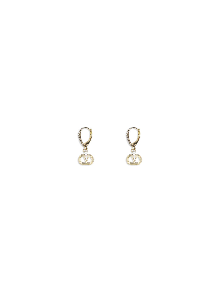 Ovalette Earrings in metal and Swarovski® crystals 1