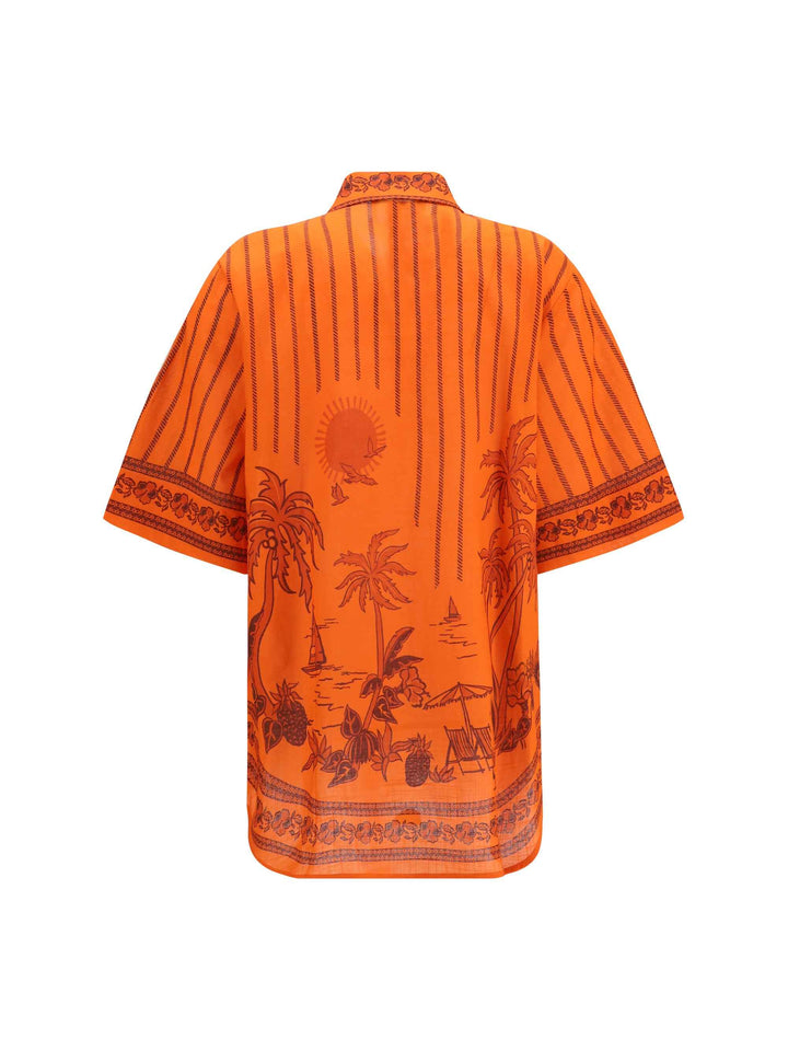 Oversized printed Shirt