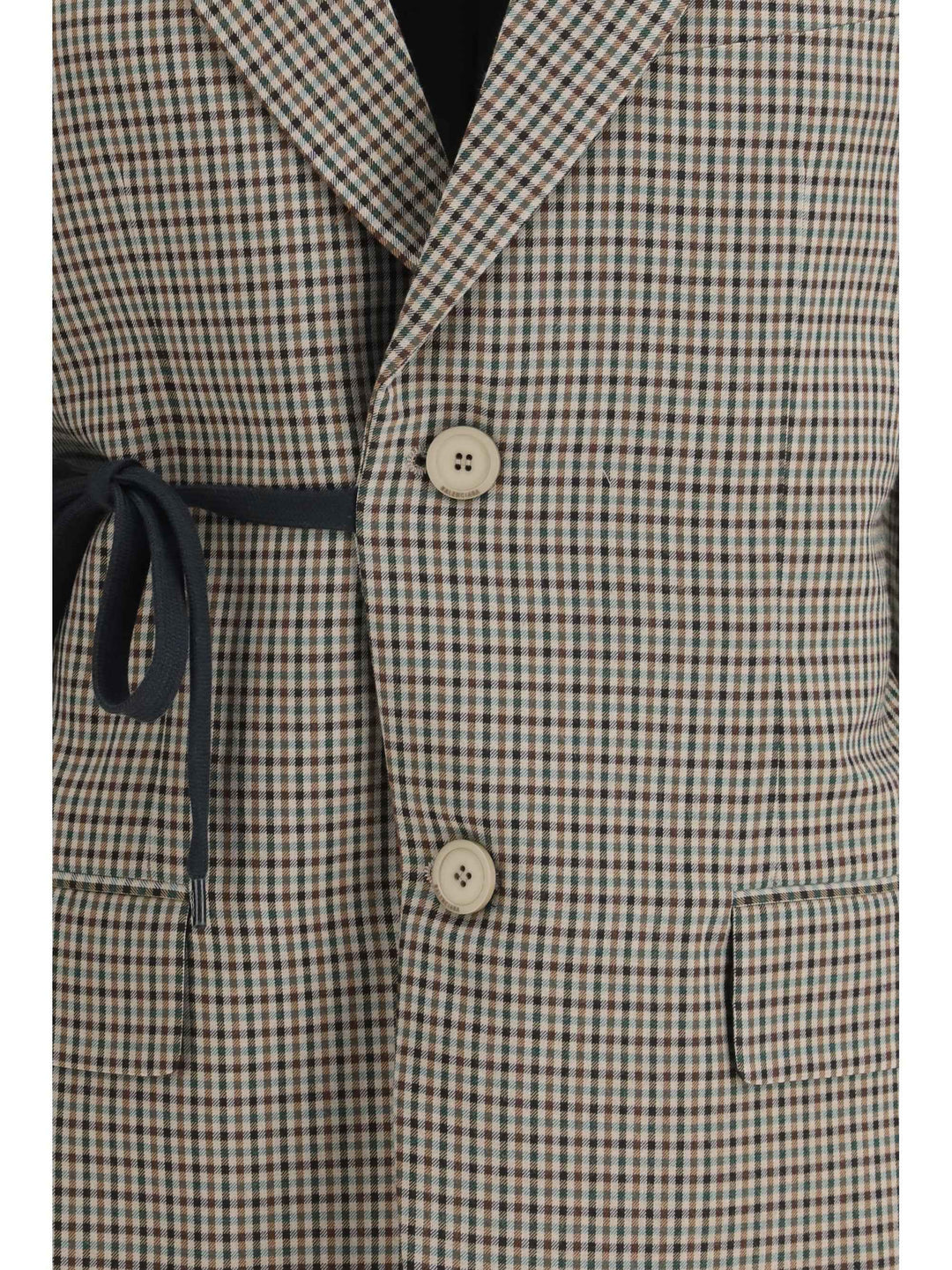Single-breasted Vichy Jacket