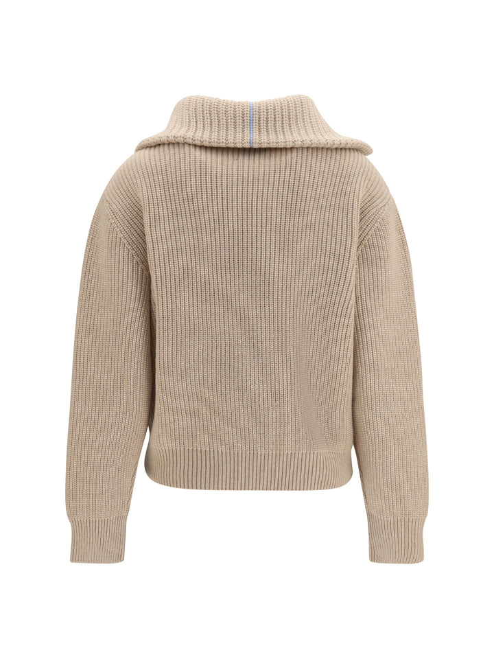 Cashmere high-neck zip Sweater 2