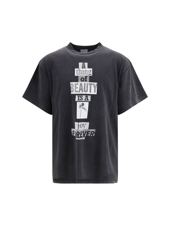 Gradient-print T-shirt