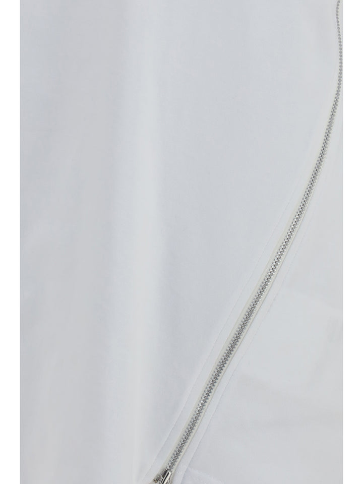 Cotton T-shirt with side zipper 3