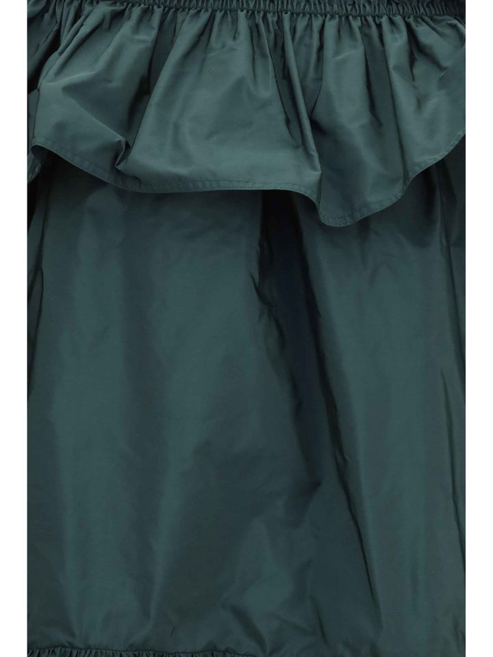 Ruffled Nylon Poplin Dress