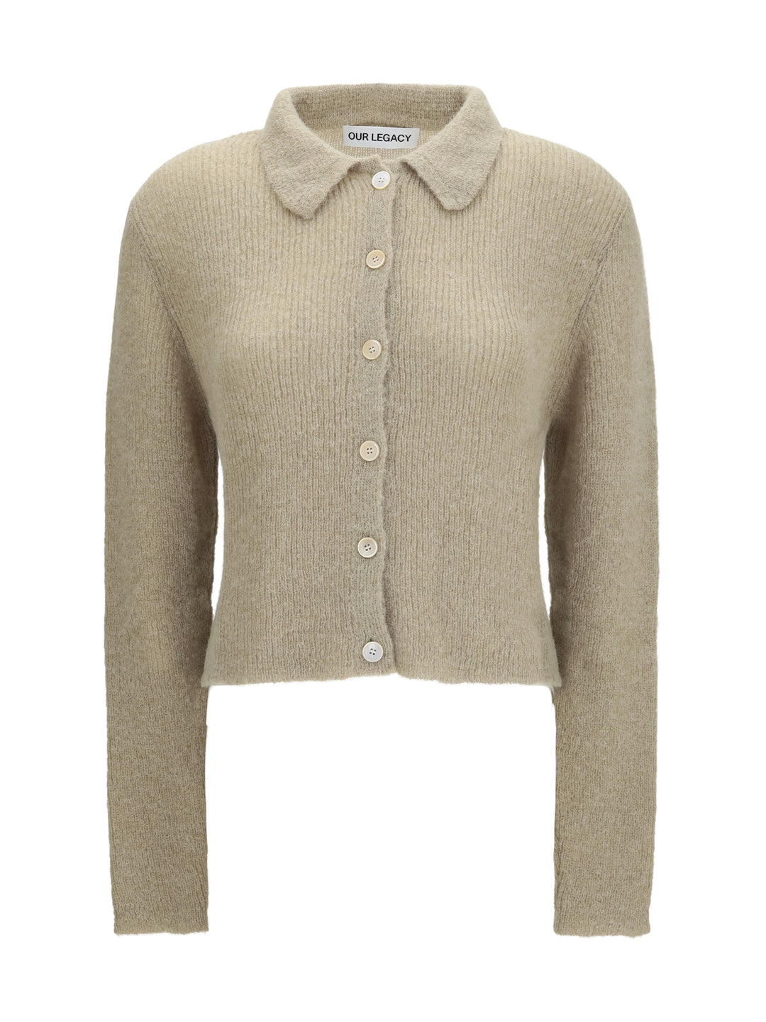 Polo Collar Sweater with buttons 1