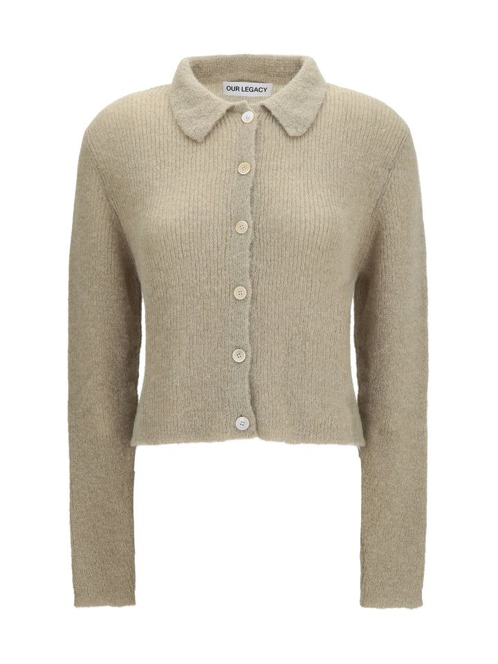 Polo Collar Sweater with buttons 1