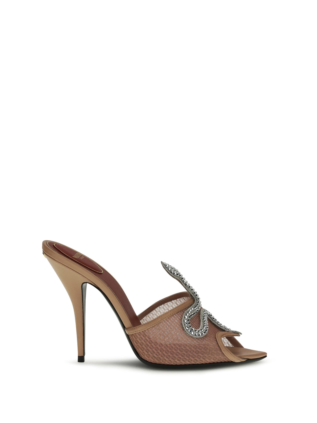 Coeur Vipère Sandals with mesh 1