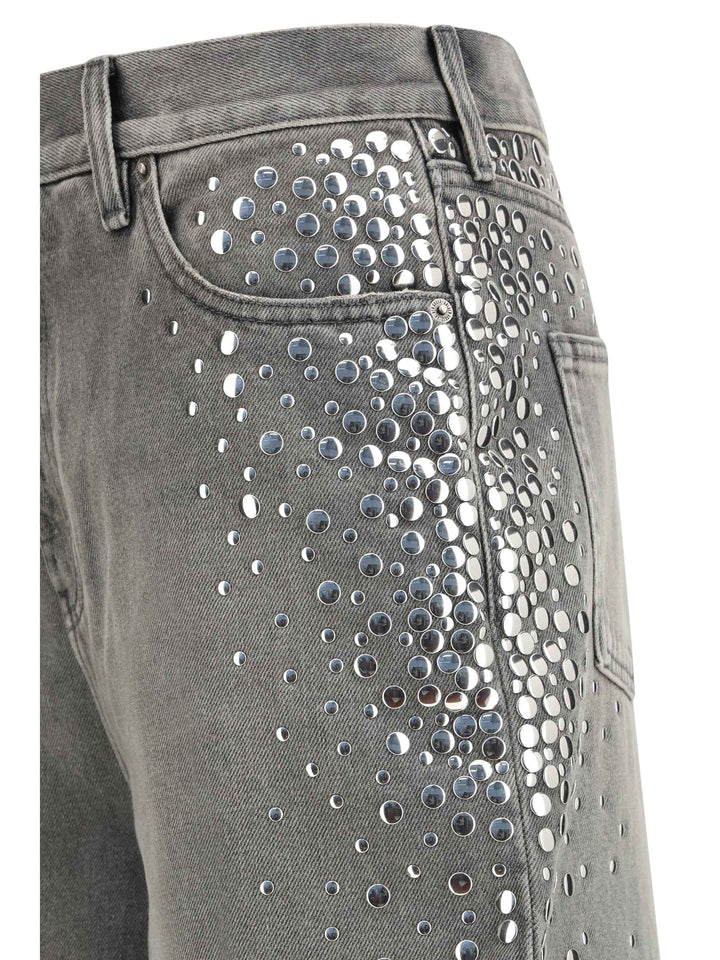 Melody stud degraded Jeans