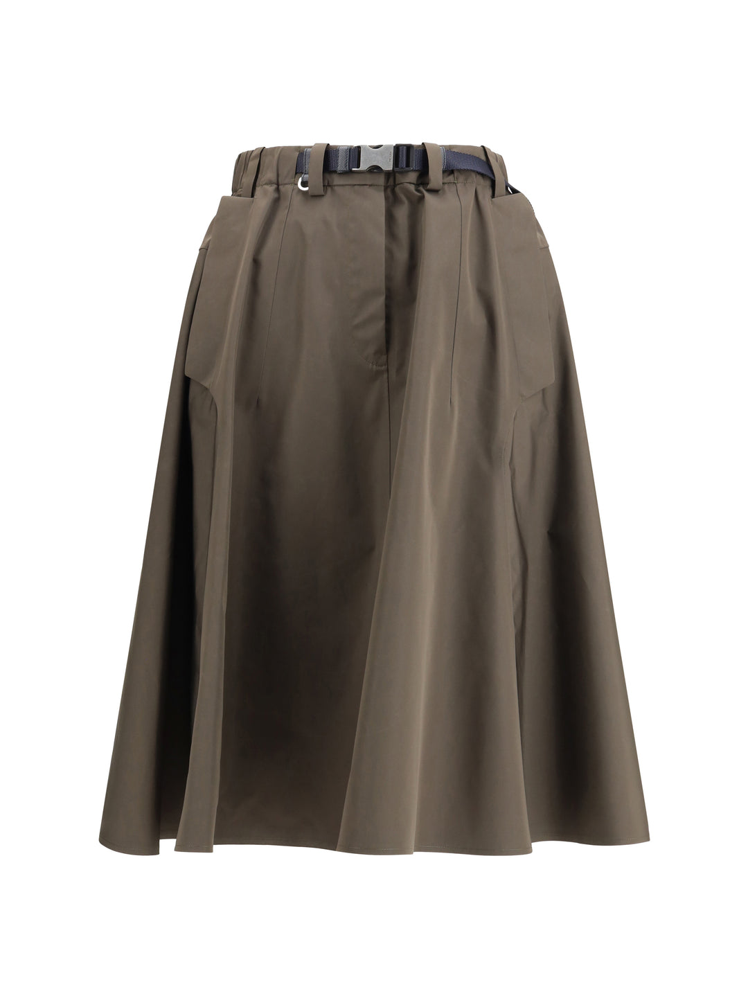 Nylon midi Skirt 1