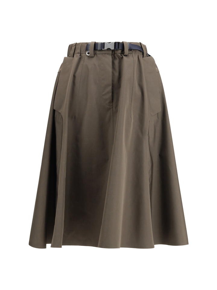 Nylon midi Skirt 1