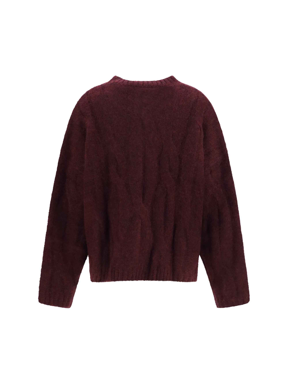 Cashmere and silk Sweater with voluminous sleeves