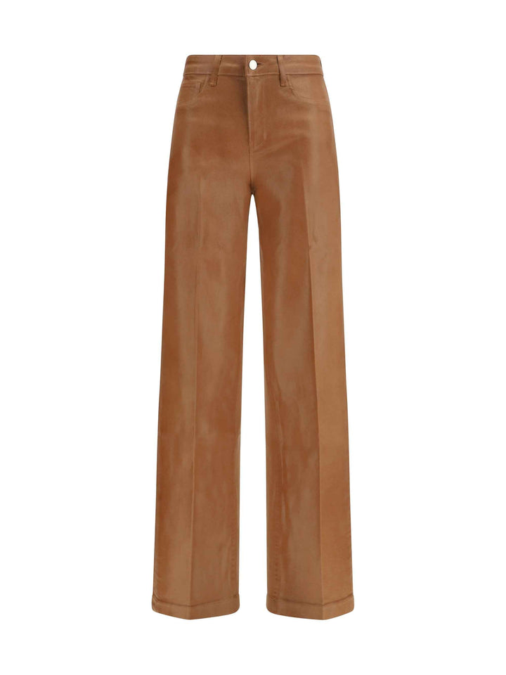Clayton Coated wide leg Jeans
