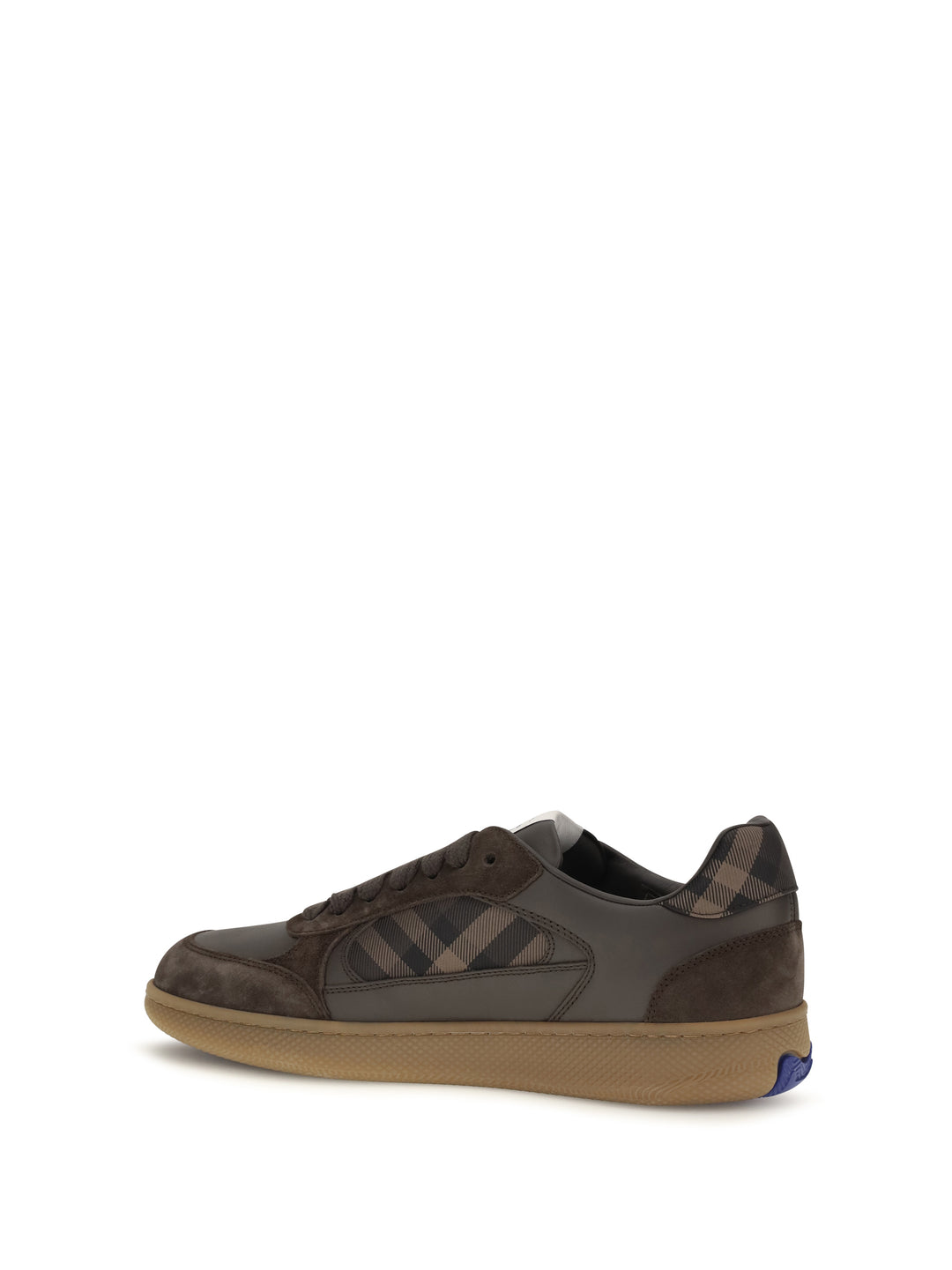 Terrace Check leather and suede Sneakers 3