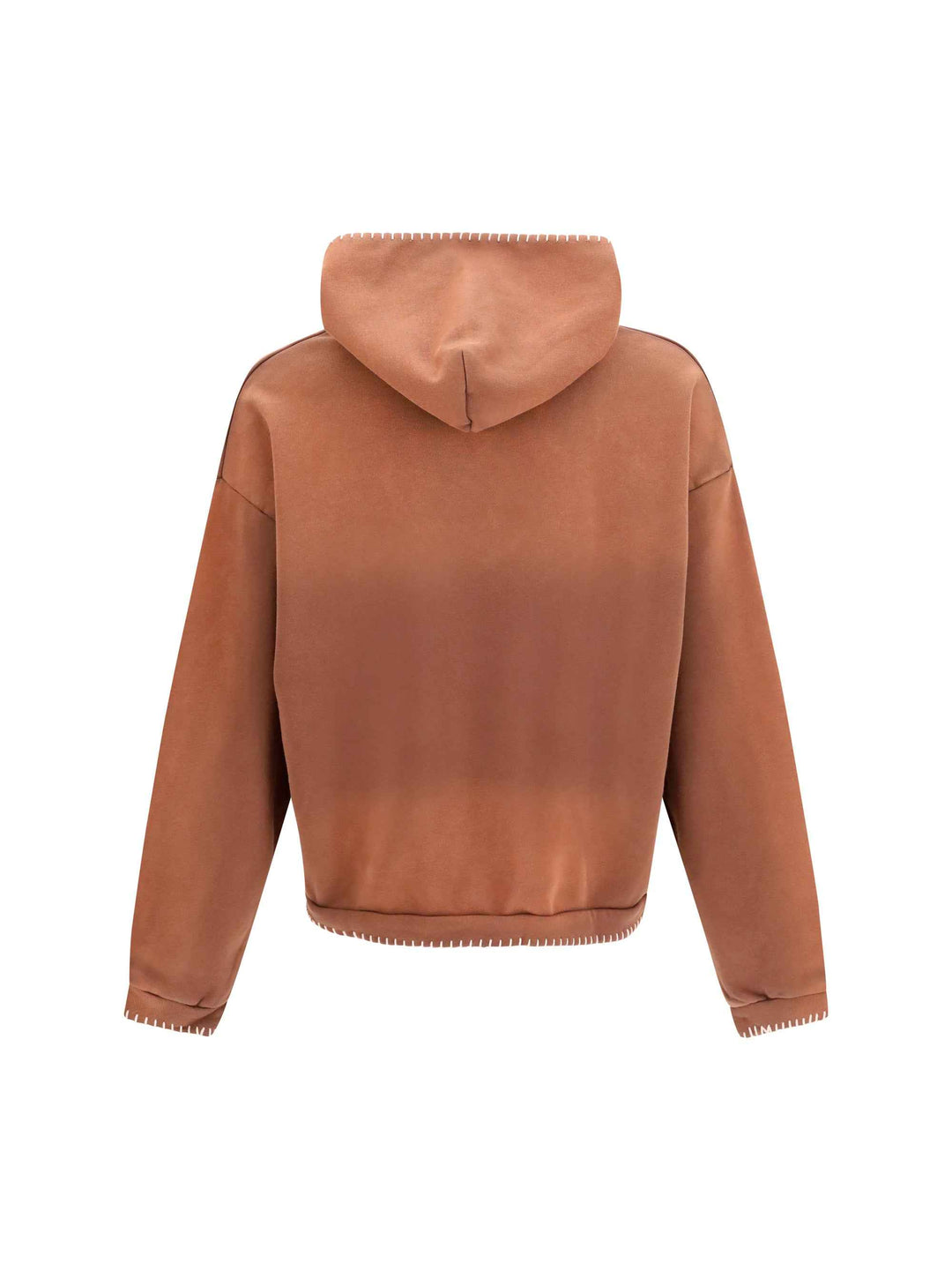 Hoodie with stitch details