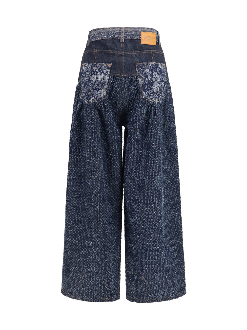 Embroidered Corset balloon Jeans 2