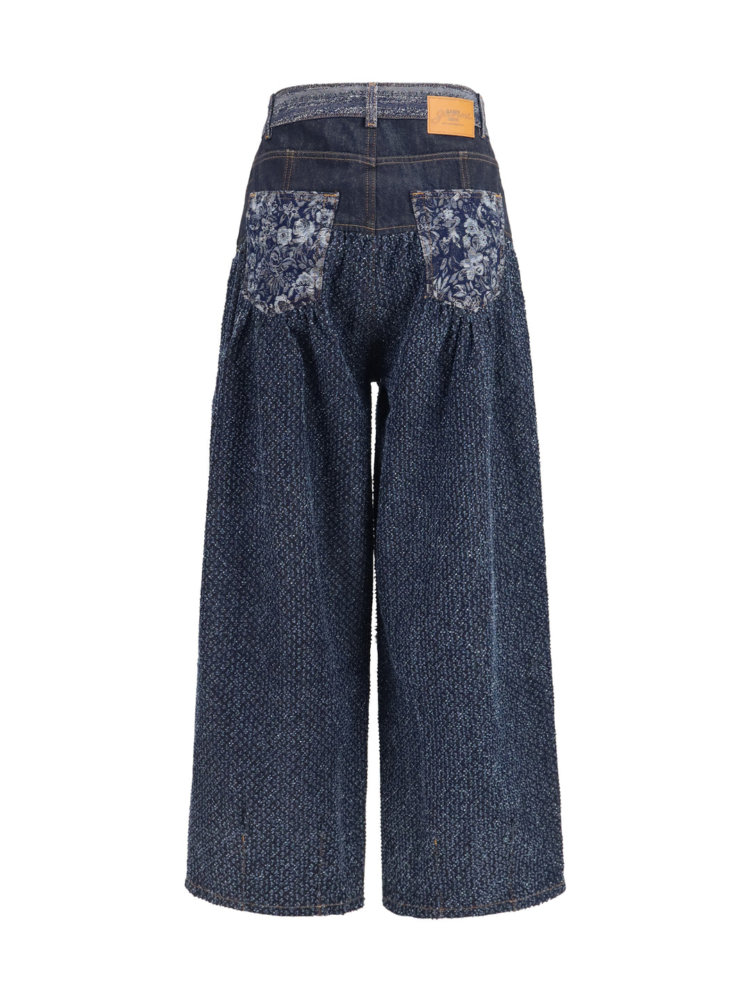 Embroidered Corset balloon Jeans 2