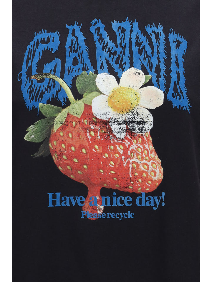 Strawberry cotton T-shirt 3