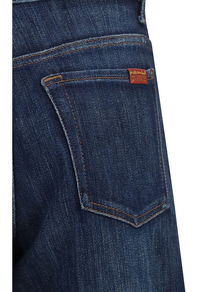 Straight-leg Vintage wash Jeans 3