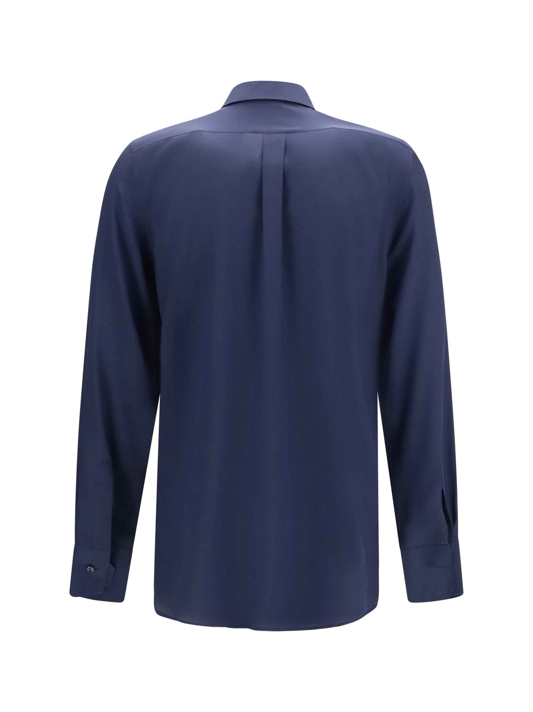 Gold Crêpe de Chine Shirt