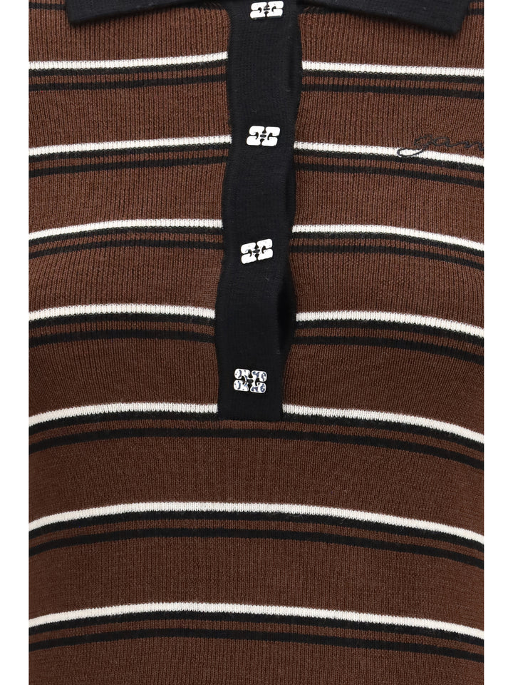 Striped Merino Polo Shirt 3