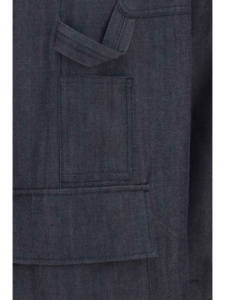Denim print Cargo Pants