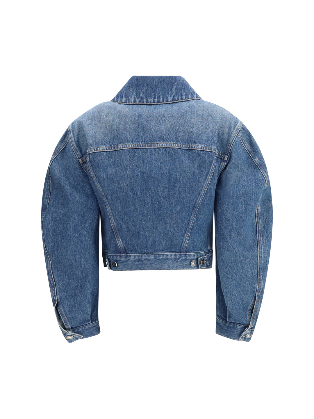 Denim crop Jacket 2