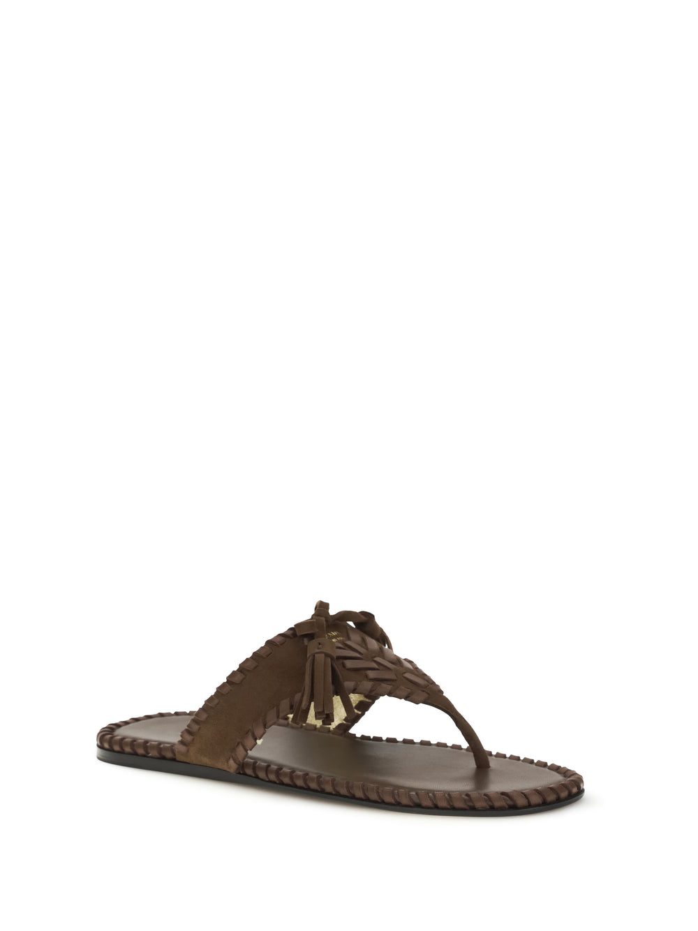 Thong Sandals with tassels 2