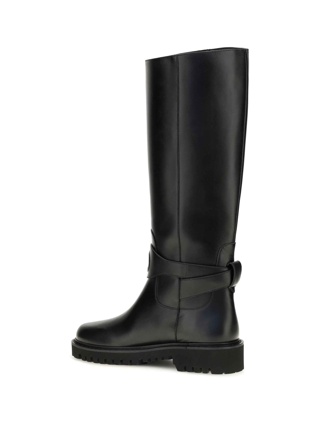 VLogo Signature calfskin High Boots